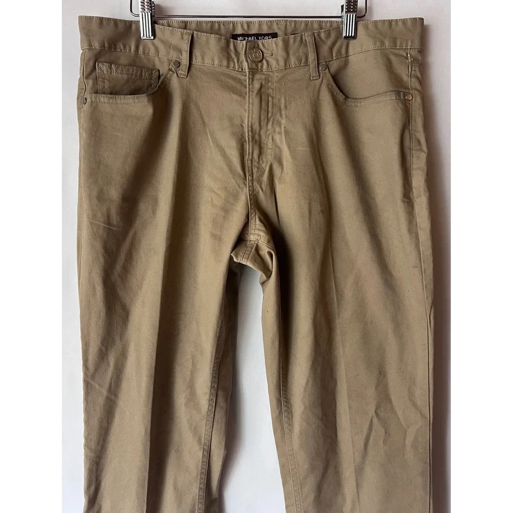 Michael Kors Men Casual‎ Pants Tan Khaki  size 34